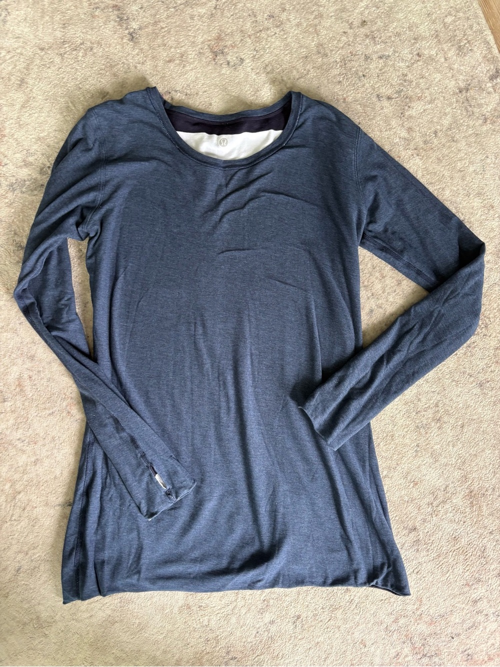 lululemon athletica reversible Long Sleeve tunic-